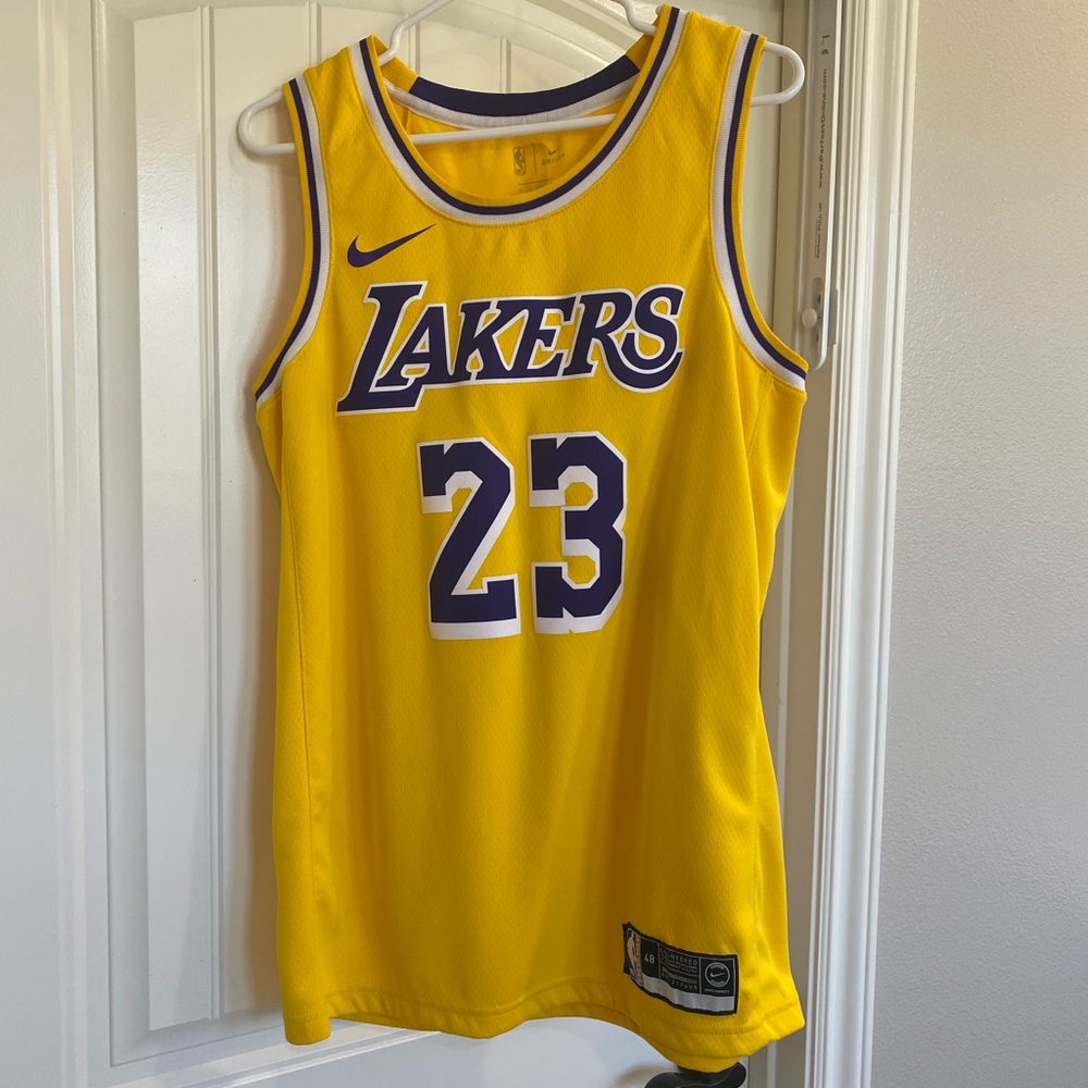 Lakers Lebron James Jersey Size Mens Large
